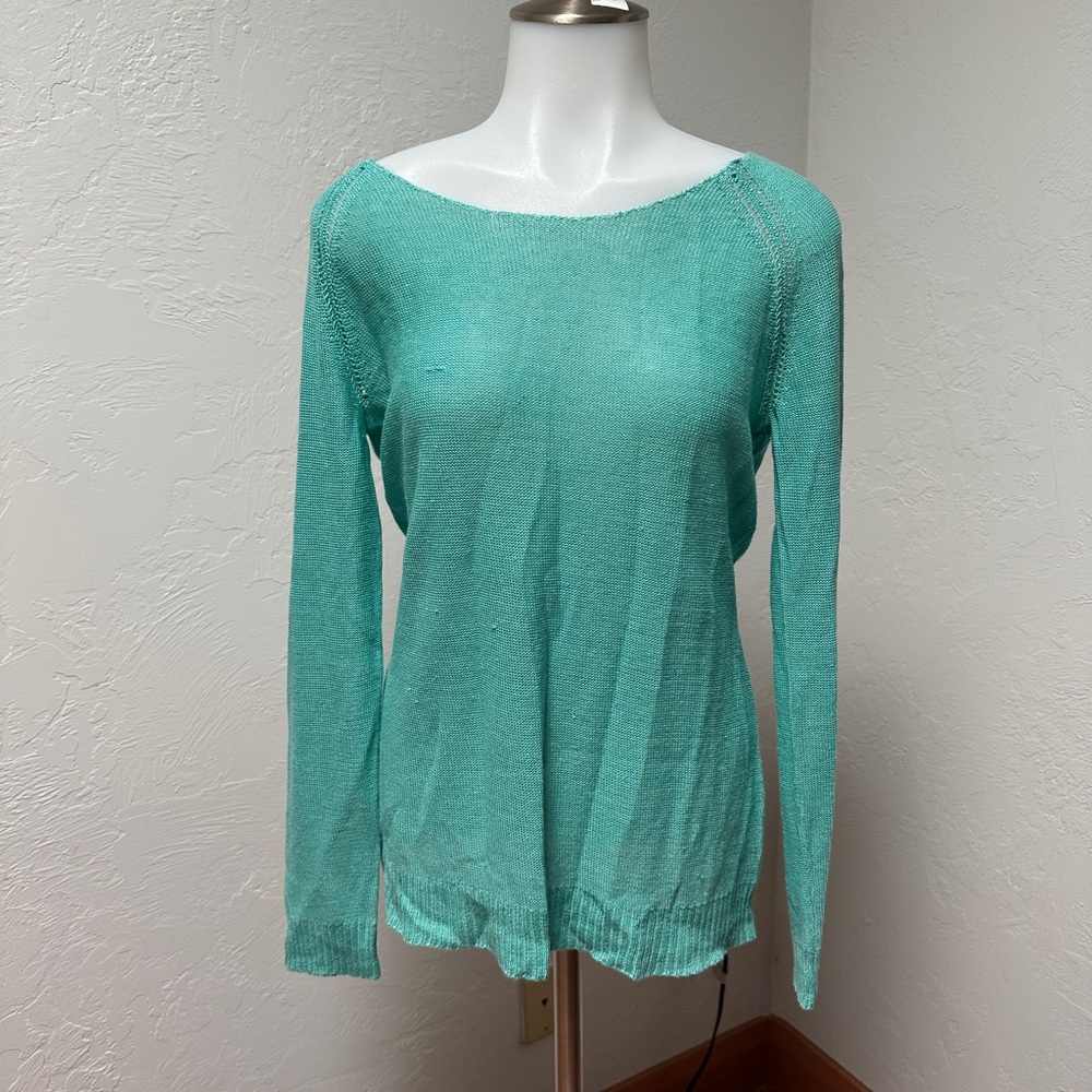 Tommy Bahama Seafoam Green Women's Blouse
